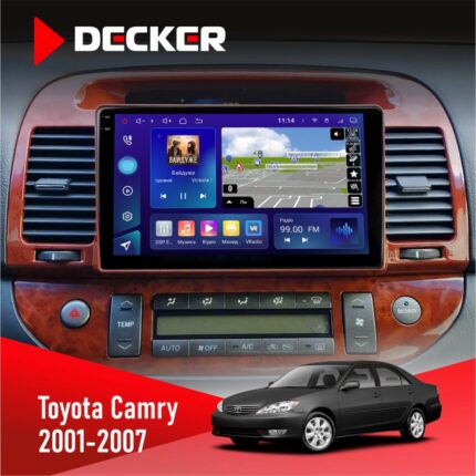 Штатна магнітола Toyota Camry 30 Wood
