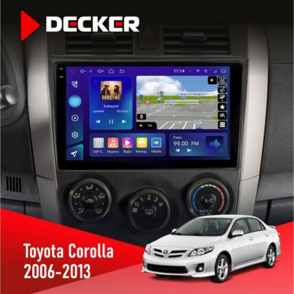 Штатна магнітола Toyota Corolla Decker D9-005