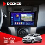 Штатна магнітола Toyota Yaris 2005-2010 Decker D9-005