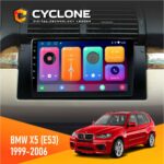 Штатна магнітола BMW X5 E53 Cyclone C9 CPL 2x32