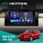 Штатна магнітола BMW X5 (E53) 1999-2006 Радіо модуль Nextone N902 CPL (2x32)
