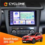 Штатна магнітола Renault Kadjar 2015-2018 Cyclone C9-011 4x64, DSP