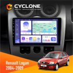 Штатна магнітола Renault Logan 2004 2007