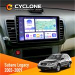 Штатна магнітола Subaru Legacy Cyclone C9-011 4x64, DSP