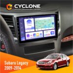 Штатна магнітола Subaru Legacy 2009-2014 Cyclone C9-011 з DSP