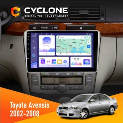 Штатна магнітола Toyota Avensis Cyclone