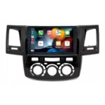 Штатна магнітола Toyota Hilux 2011 2015 Cyclone C9-011 - вигляд збоку