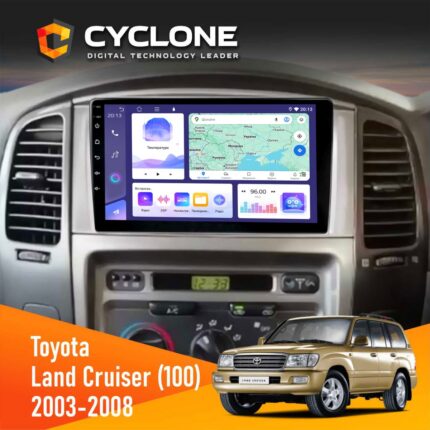 Штатна магнітола Toyota Land Cruiser Cyclone C9-011