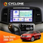 Штатна магнітола Toyota Venza 2008-2015 AMP Cyclone C9-011 4x64, DSP