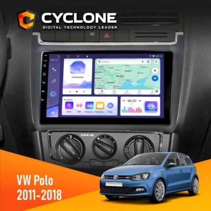 Штатна магнітола Volkswagen Polo 2011 2018