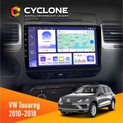 Штатна магнітола Volkswagen Touareg 2010-2018 Cyclone C9-011 4x64, DSP