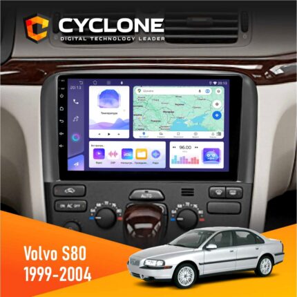 Штатна магнітола Volvo S80 1999-2004 Cyclone C9-011 з DSP процесором