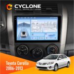 Штатна магнітола Cyclone C9 012 Toyota Corolla
