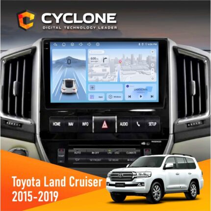 Штатна магнітола Toyota Land Cruiser 200 Cyclone C9-012 4x64 DSP 4G