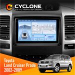 Штатна магнітола Cyclone C9 012 для Toyota Land Cruiser Prado (120) 2002-2009