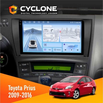 Штатна магнітола Toyota Prius 2009-2016 Black Cyclone C9-012 4x64 DSP 4G