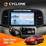 Штатна магнітола Toyota Venza 2008-2015 AMP Cyclone C9-012 4x64 DSP 4G