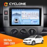 Штатна магнітола Volkswagen Polo 2005-2009 Cyclone C9-012 4x64 DSP 4G