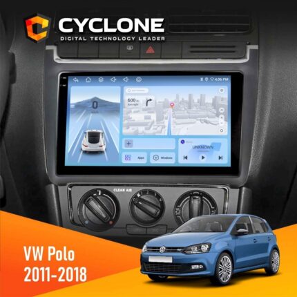 Штатна магнітола Volkswagen Polo 2011 2018
