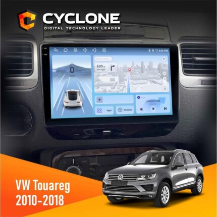 Штатна магнітола Volkswagen Touareg 2010-2018 Cyclone C9-012 4x64 DSP 4G