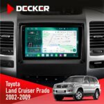 Штатна магнітола Toyota Land Cruiser Prado Decker D9-004