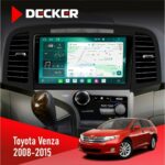Штатна магнітола Toyota Venza Decker D9-004