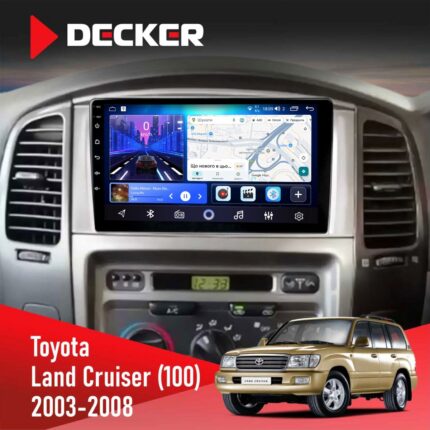 Штатна магнітола Toyota Land Cruiser 100