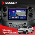 Штатна магнітола Volkswagen Tiguan Decker D9-005 4x64, DSP, 360, 4G, 2k