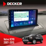 Штатна магнітола Volvo XC90 Decker D9-007 з круговим оглядом 360