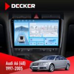 Штатна магнітола Audi A6 (4B) 1997-2005 Decker D9-010 6x128 DSP 4G 2K