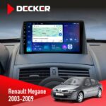 Штатна магнітола Renault Megane II Decker D9-007 4x64 DSP 360 4G