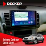 Штатна магнітола Subaru Outback 2003-2009 Decker D9-007 з 4G та DSP