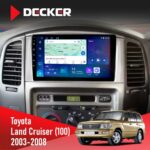 Штатна магнітола Toyota Land Cruiser 100 Decker D9-007 4x64 DSP 360 4G