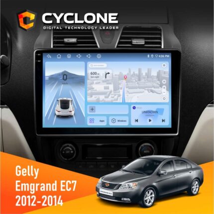 Штатна магнітола Gelly Emgrand EC7 Cyclone C10-012 4x64 DSP 4G