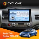 Штатна магнітола Cyclone C10 012 Honda Civic 2007-2011 (Sedan)
