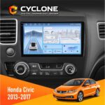 Штатна магнітола Honda Civic 2013-2017 Cyclone C10-012 4x64 DSP 4G