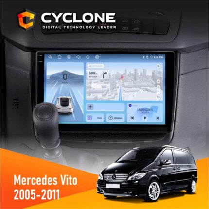 Штатна магнітола Mercedes Vito Cyclone