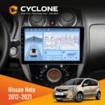 Штатна магнітола Nissan Note Cyclone C10-012 4x64 DSP 4G