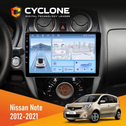 Штатна магнітола Nissan Note Cyclone C10-012 4x64 DSP 4G