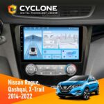 Штатна магнітола Nissan Qashqai X Trail Cyclone