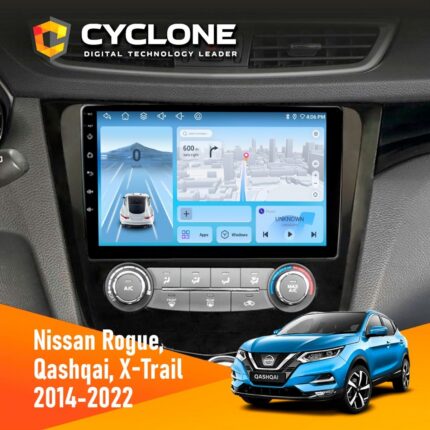 Штатна магнітола Nissan Qashqai X Trail Cyclone