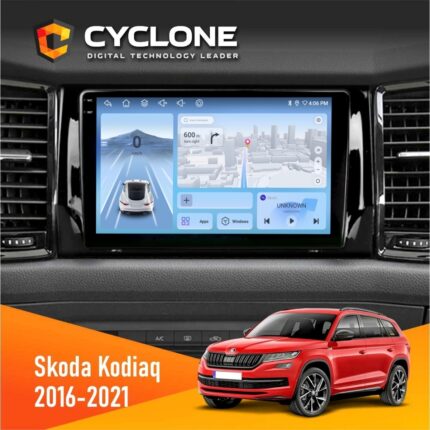 Штатна магнітола Skoda Kodiaq 2016-2021 Cyclone C10-012 4x64 DSP 4G