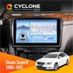 Штатна магнітола Skoda SuperB Cyclone C10-012 4x64 DSP 4G