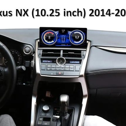 Штатна магнітола FORS.auto для Lexus NX U8K в інтер'єрі