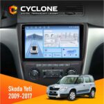 Штатна магнітола Skoda Yeti 2009 2017 Cyclone C10-012