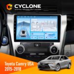 Штатна магнітола Toyota Camry 2015 2018