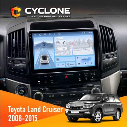 Штатна магнітола Toyota Land Cruiser 200 Cyclone C10-012