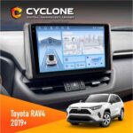 Штатна магнітола Toyota RAV4 2019+ Cyclone C10-012 4x64 DSP 4G