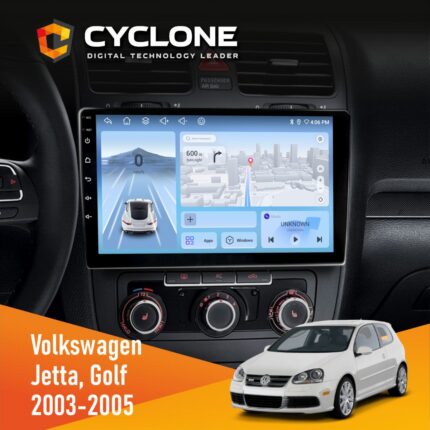 Штатна магнітола Volkswagen Golf Climate Cyclone C10-012 4x64 DSP 4G