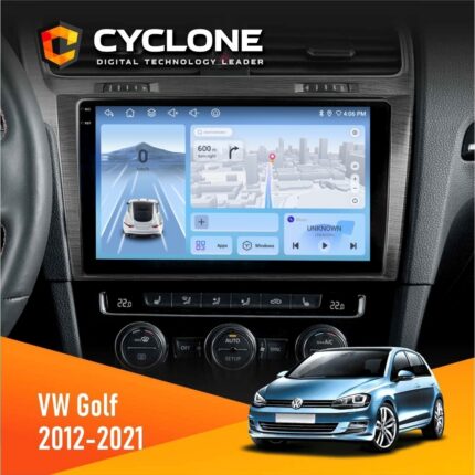Штатна магнітола Volkswagen Golf 2012-2021 Cyclone C10-012 4x64 DSP 4G